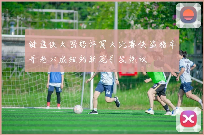键盘侠火密怒评窝火比赛侠盗猎车手老六成纽约新宠引发热议